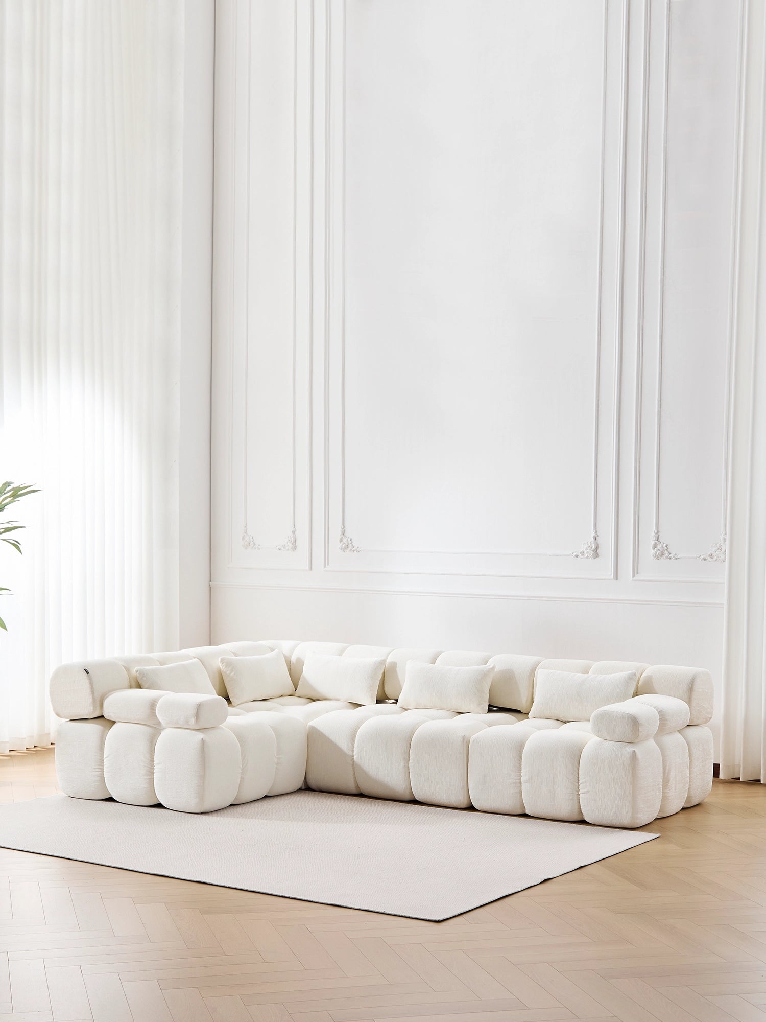 Dionysus Canapé Modulaire Sectionnel Compressé