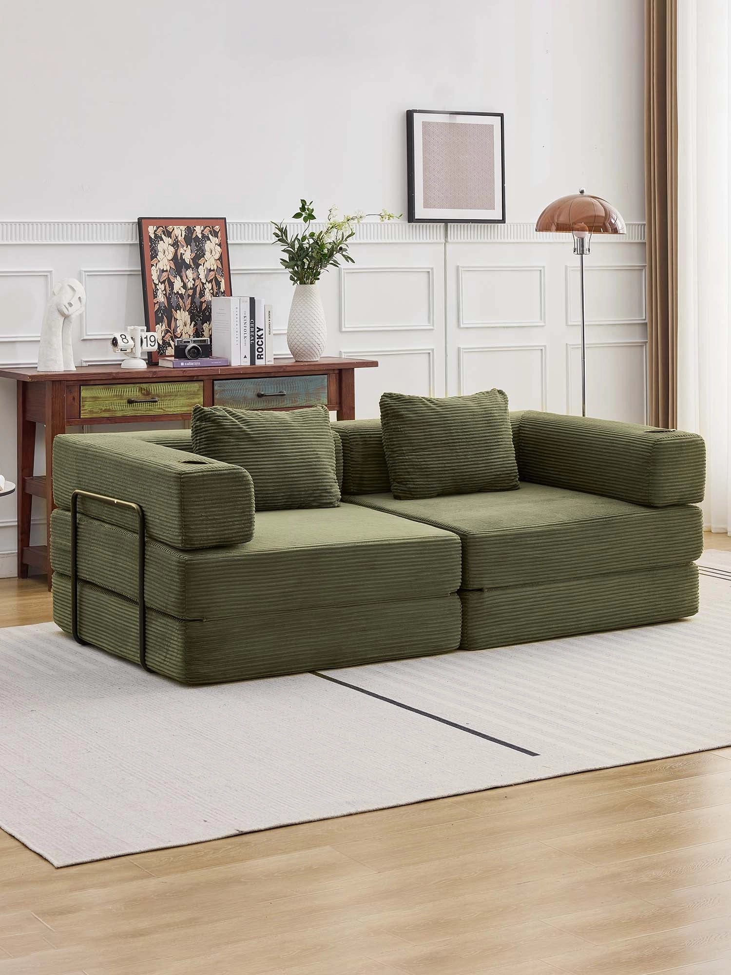 Atlas Canapé Modulable Compressé Deux Places