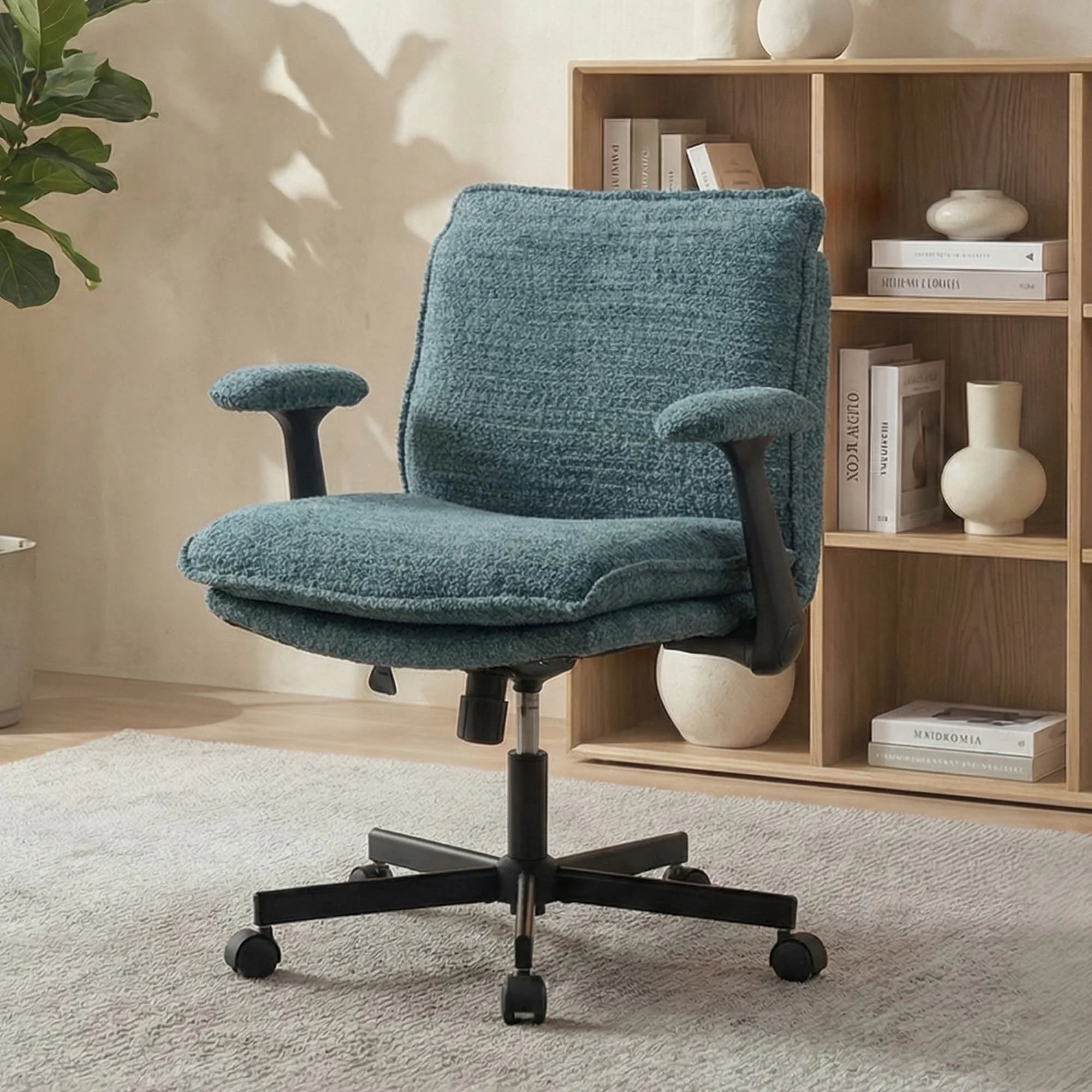 P3 Chaise croisée avec accoudoirs réglables