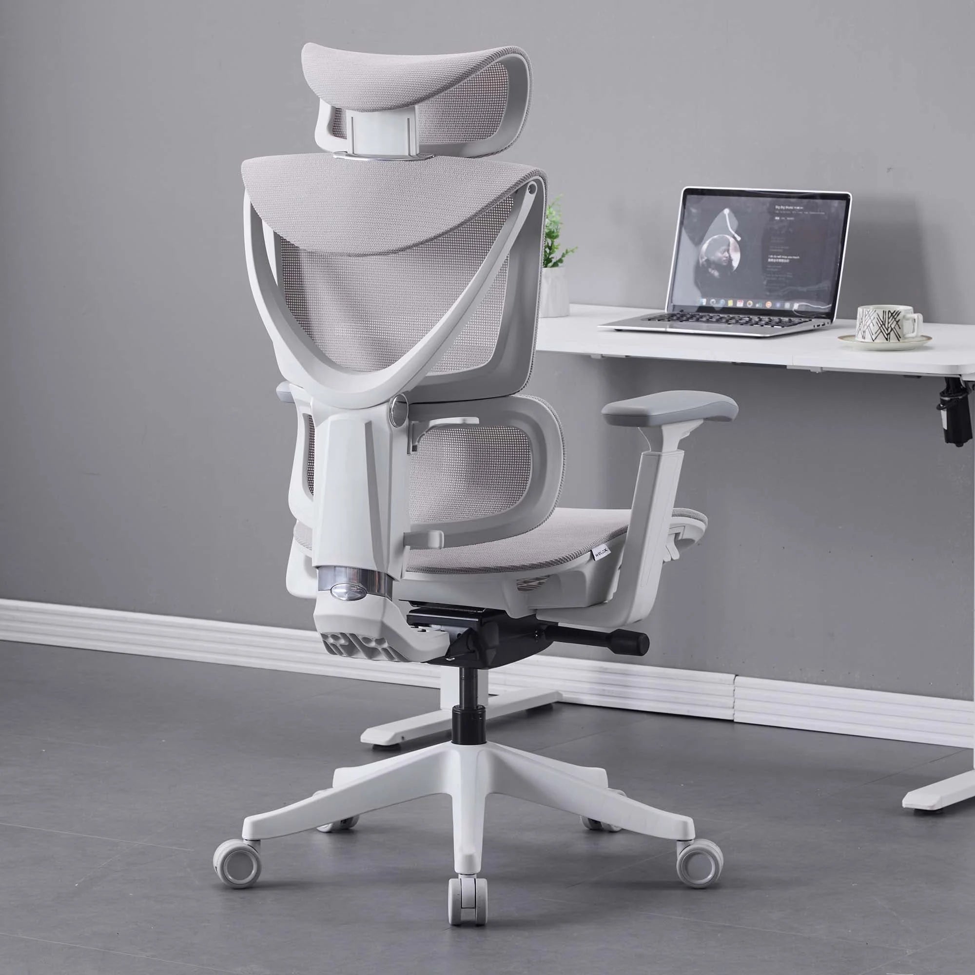 S7 Chaise de bureau ergonomique avec réglage à trois boutons