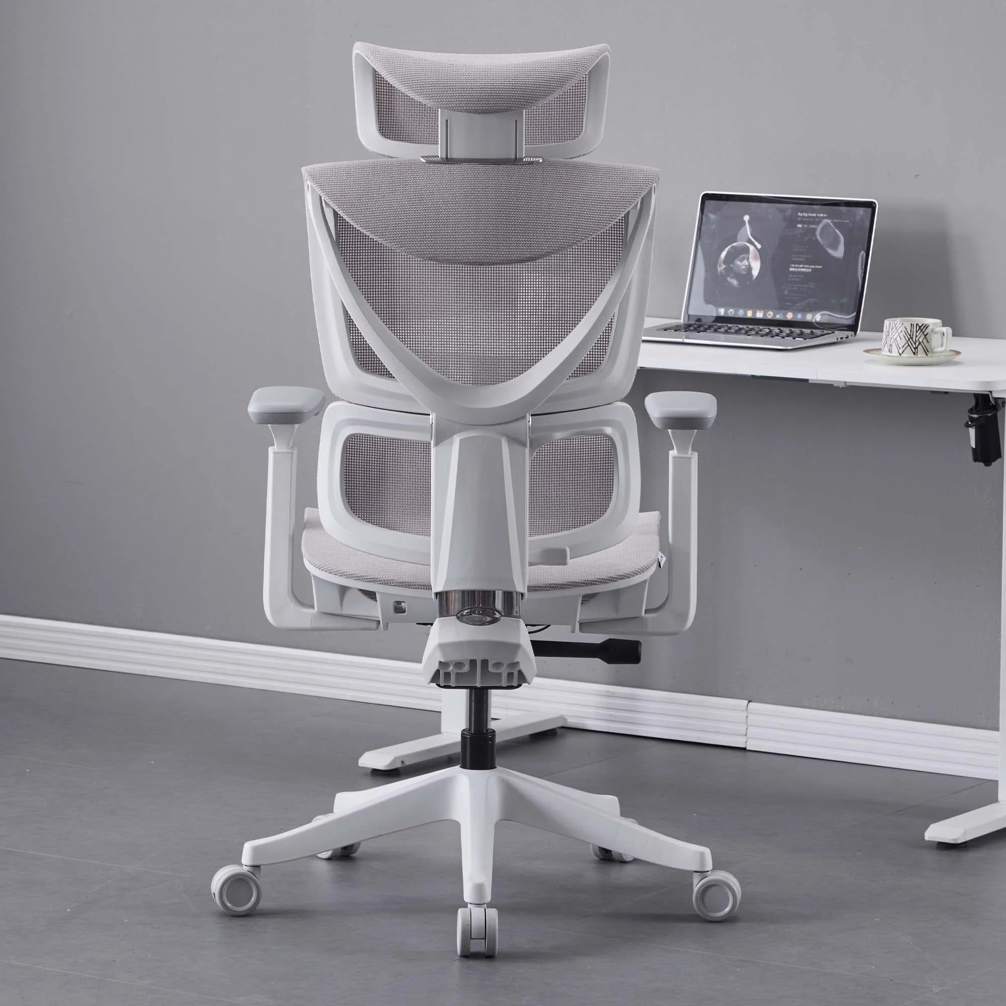 S7 Chaise de bureau ergonomique avec réglage à trois boutons