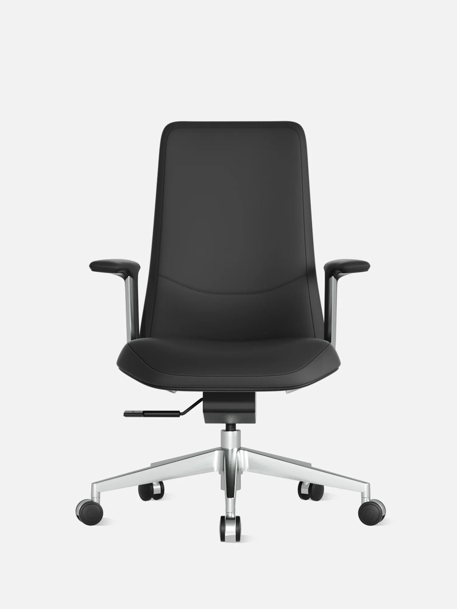 Neris Chaise de Bureau en Cuir Mi-Dossier avec Meilleur Rapport Qualité-Prix