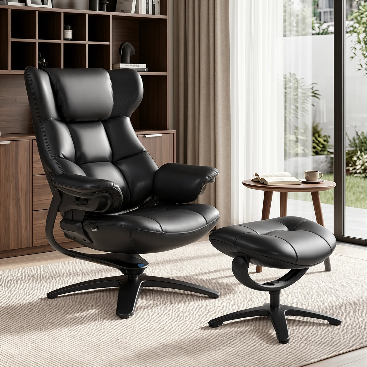 Mesa Fauteuil de détente avec repose-pieds