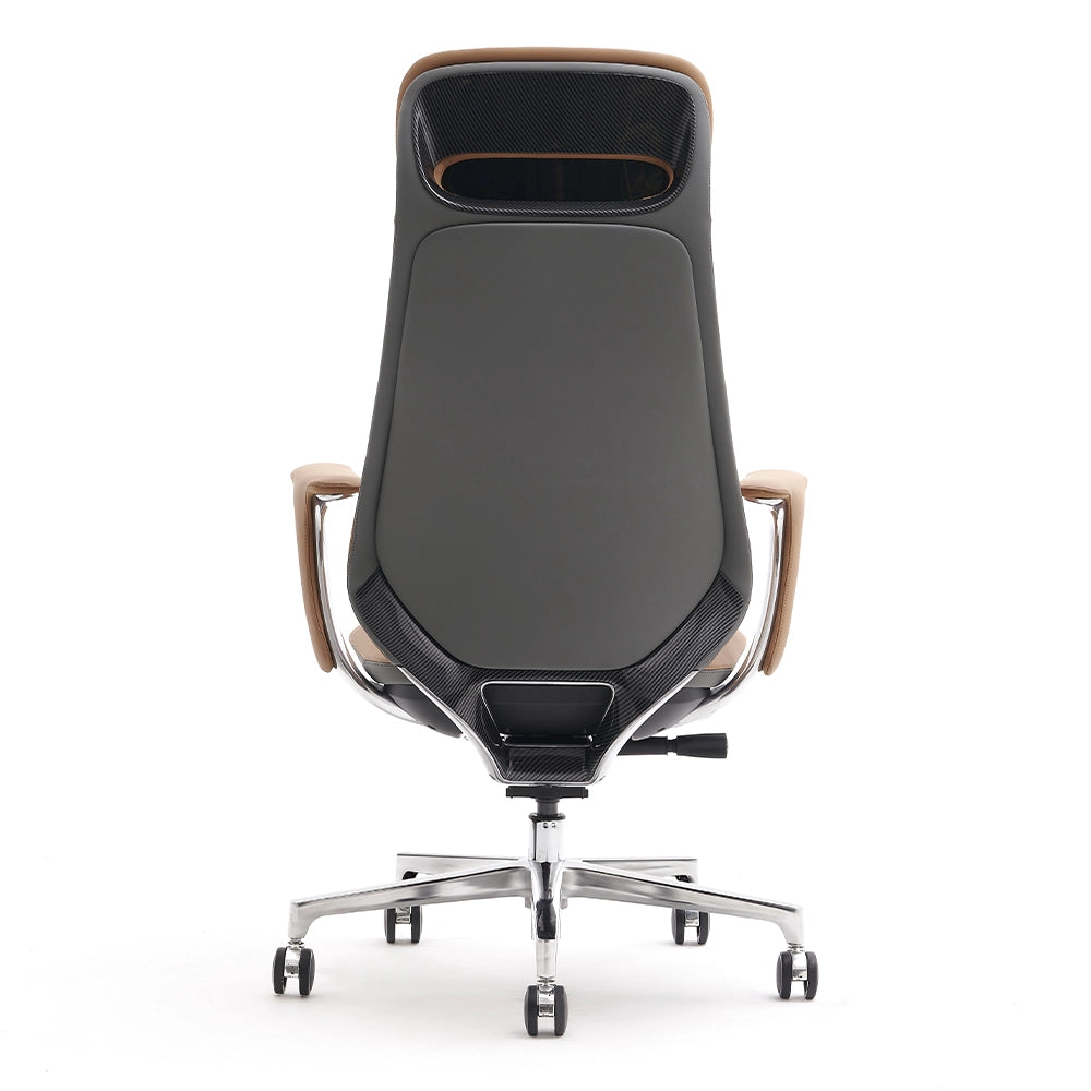Neta Chaise en Cuir Premium avec Appuie-tête