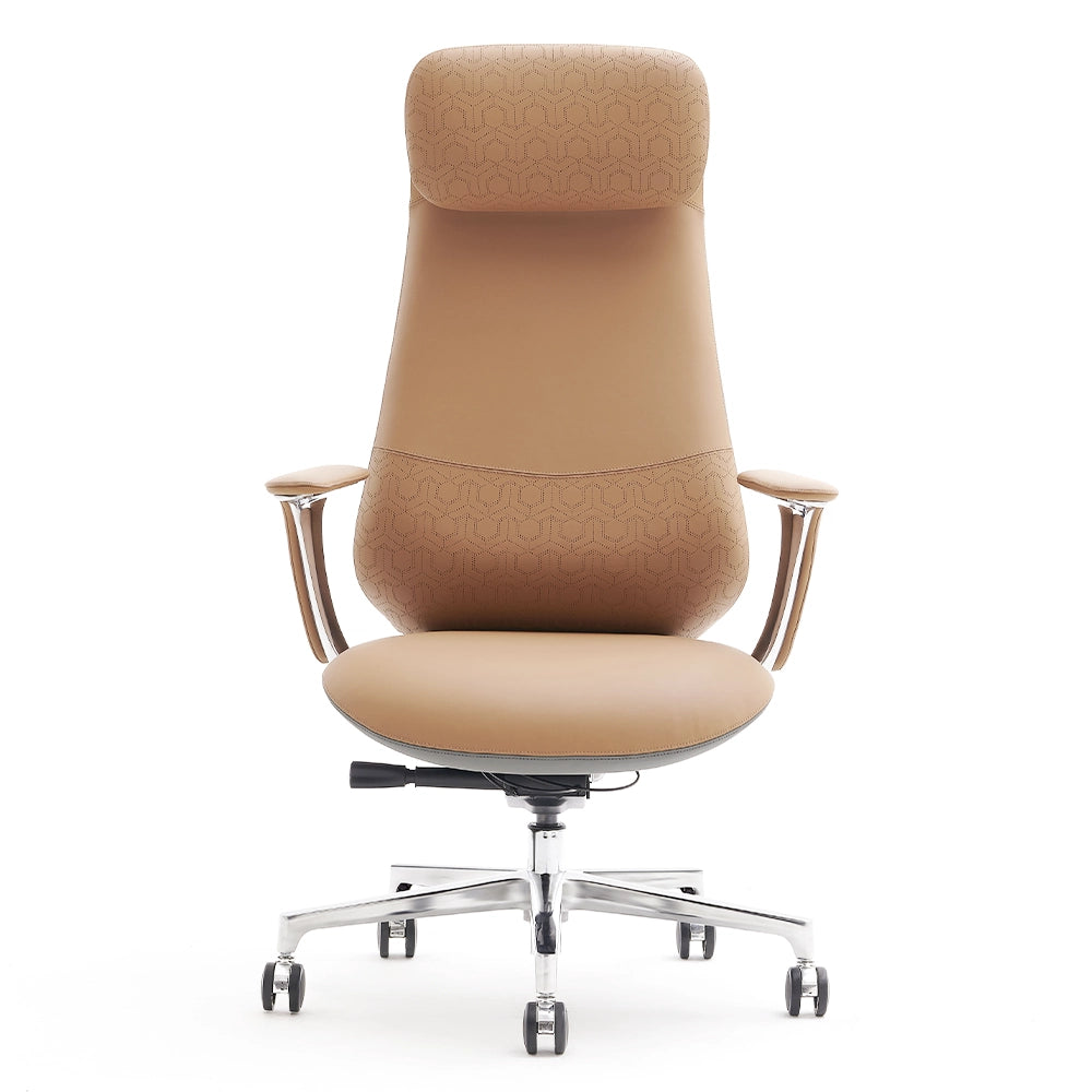 Neta Chaise en Cuir Premium avec Appuie-tête