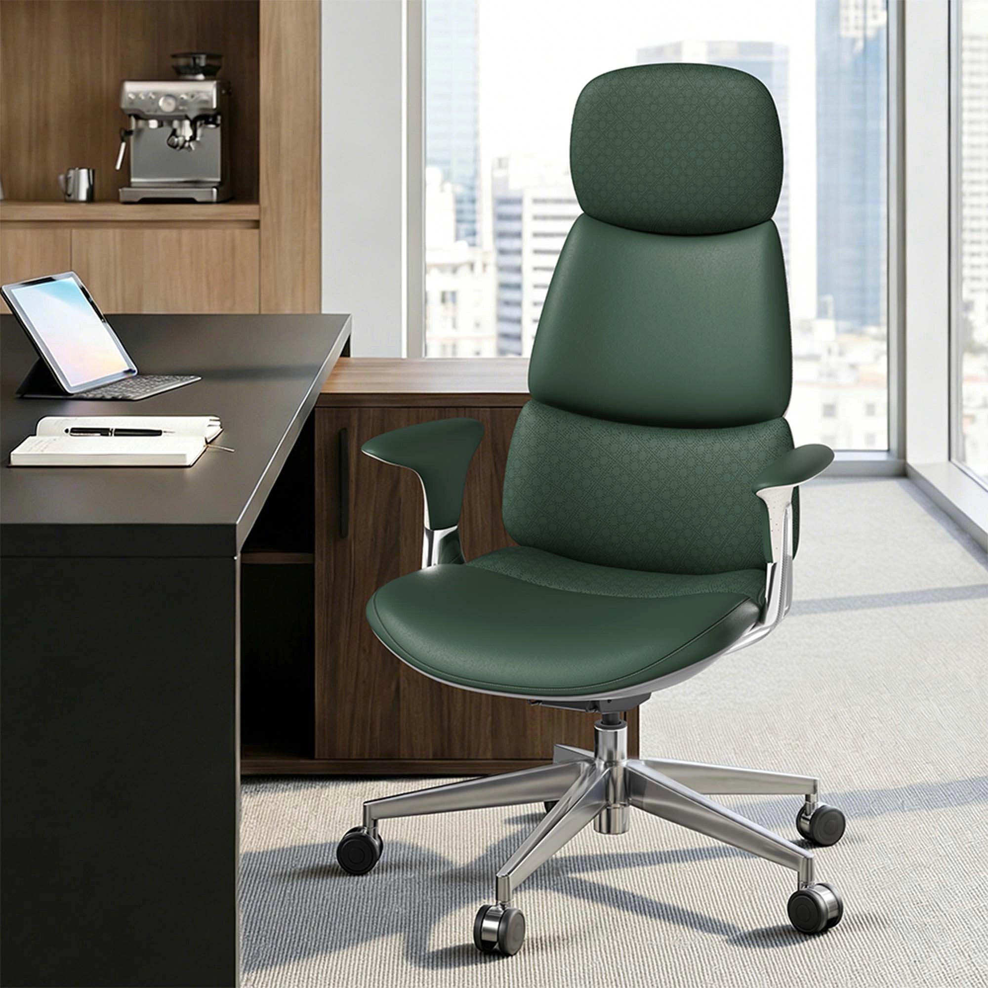 Nyla Chaise en Cuir avec Réglage Facile
