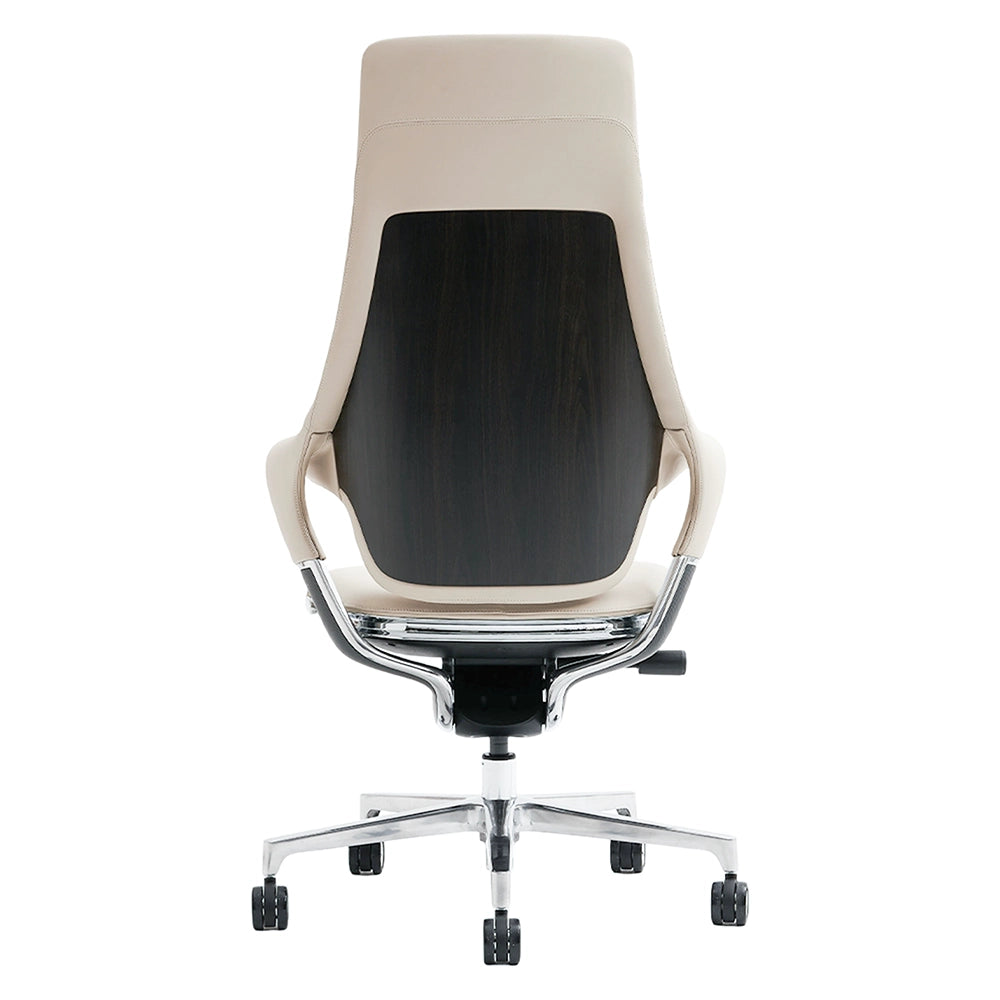 Nigel Chaise en Cuir Premium avec Assise Confortable