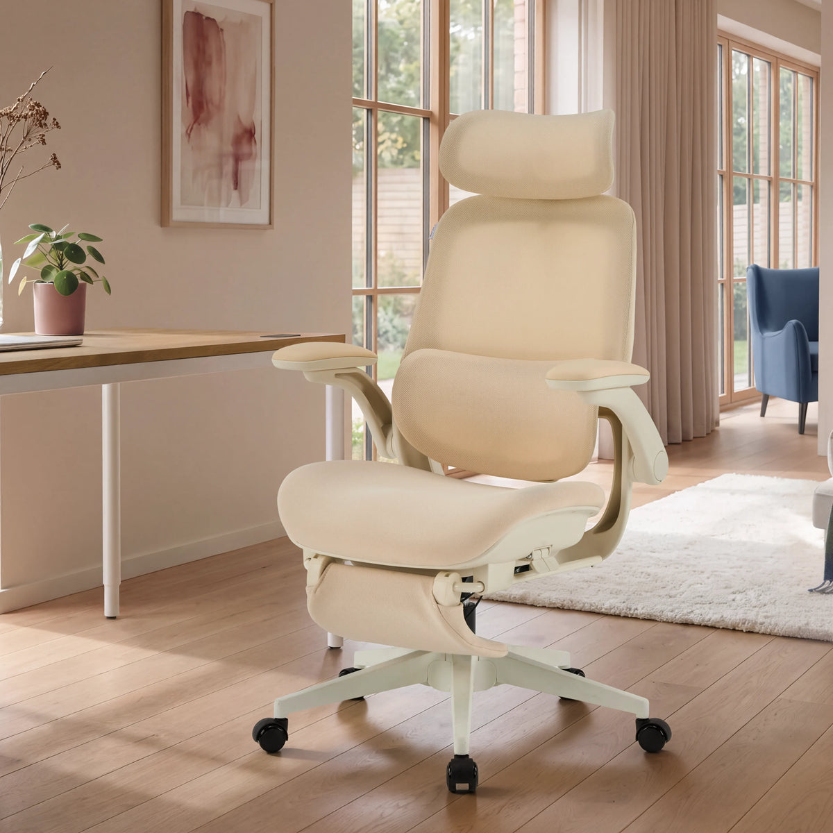 Welax S4 Pro – Chaise de bureau ergonomique avec dossier pliable