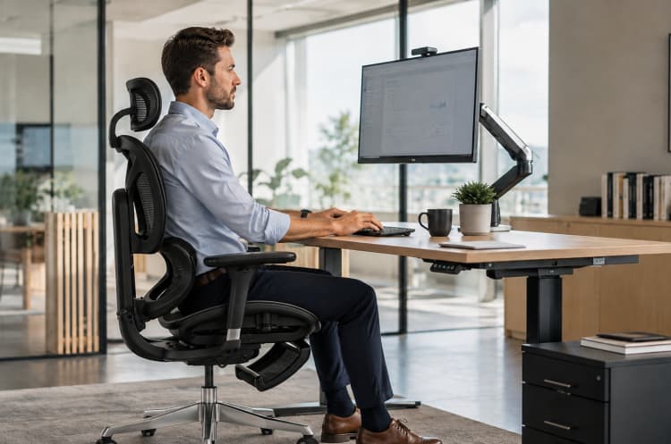 Guide d’ergonomie de bureau : comment créer un poste de travail informatique plus confortable et plus productif