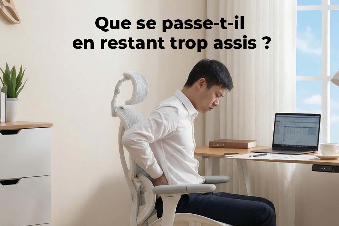 Que se passe-t-il quand on reste assis trop longtemps ?