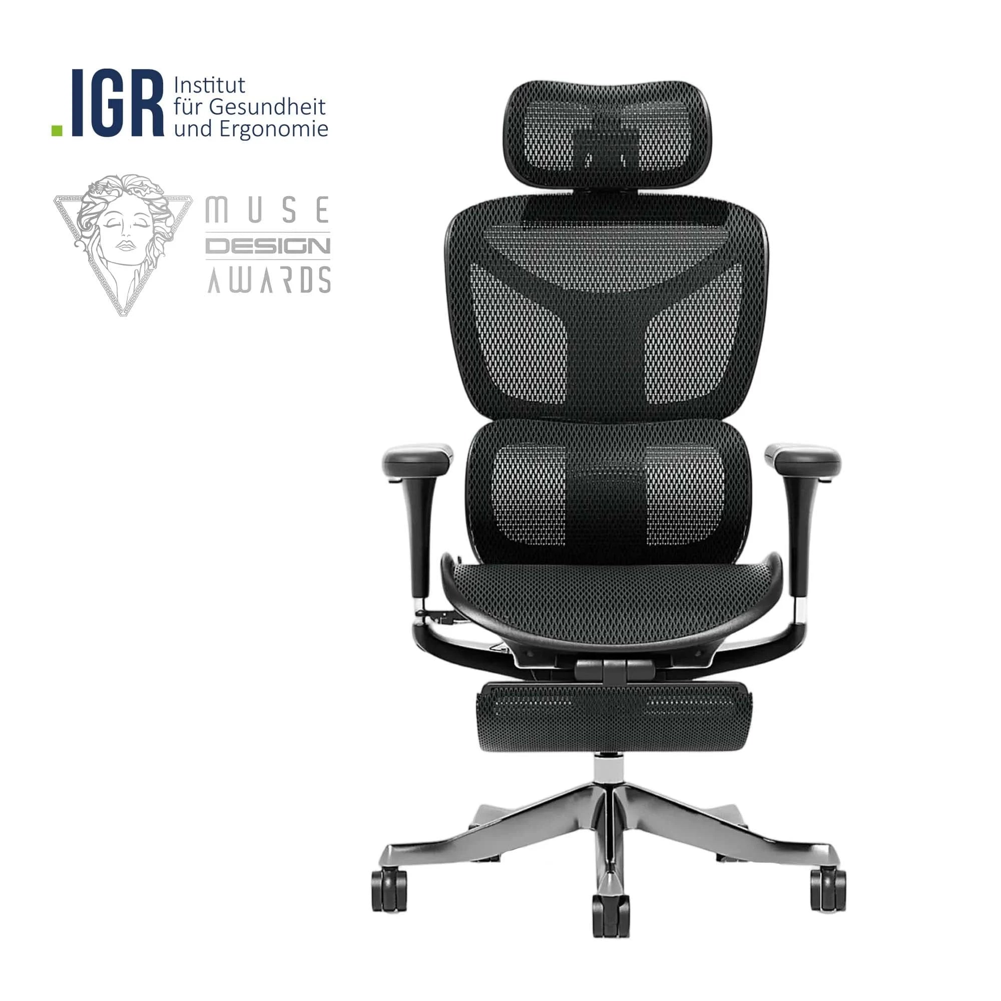S9 Pro Chaise de bureau ergonomique avec réglage One-Touch