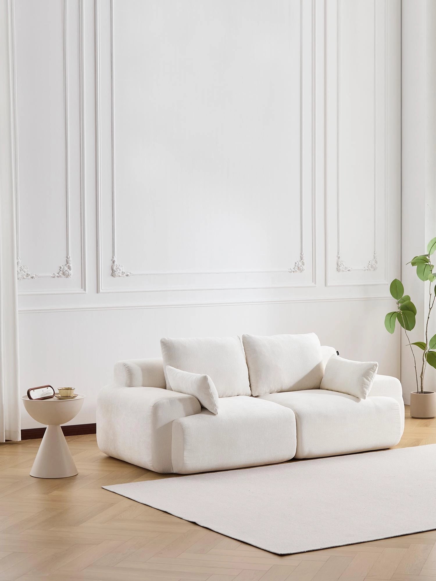 Zeus Canapé Modulaire Sectionnel Compressé 2 Places