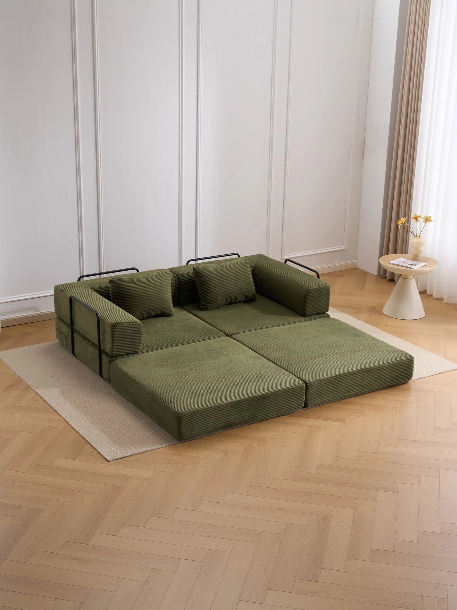 Atlas Canapé modulable sectionnel compressé