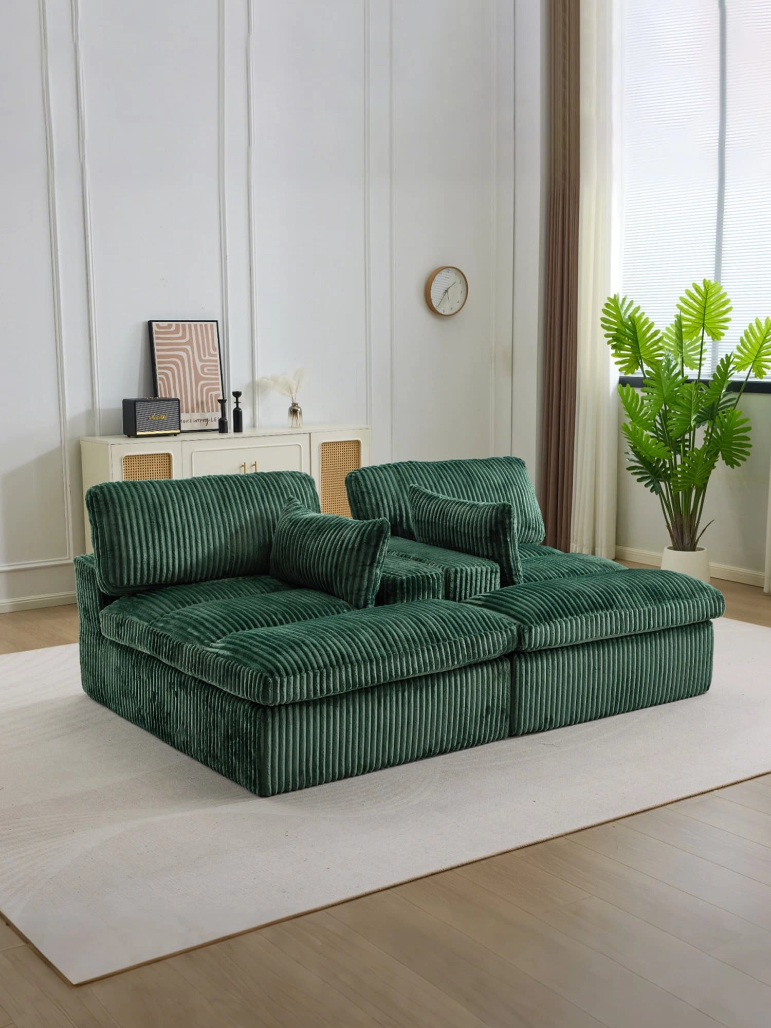 F1 Canapé modulable sectionnel compressé