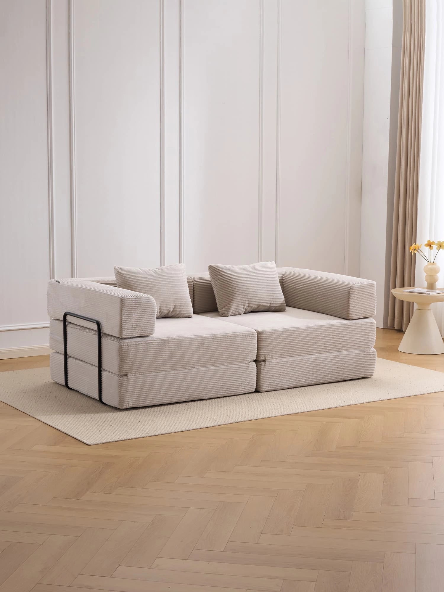 Atlas Canapé modulable sectionnel compressé