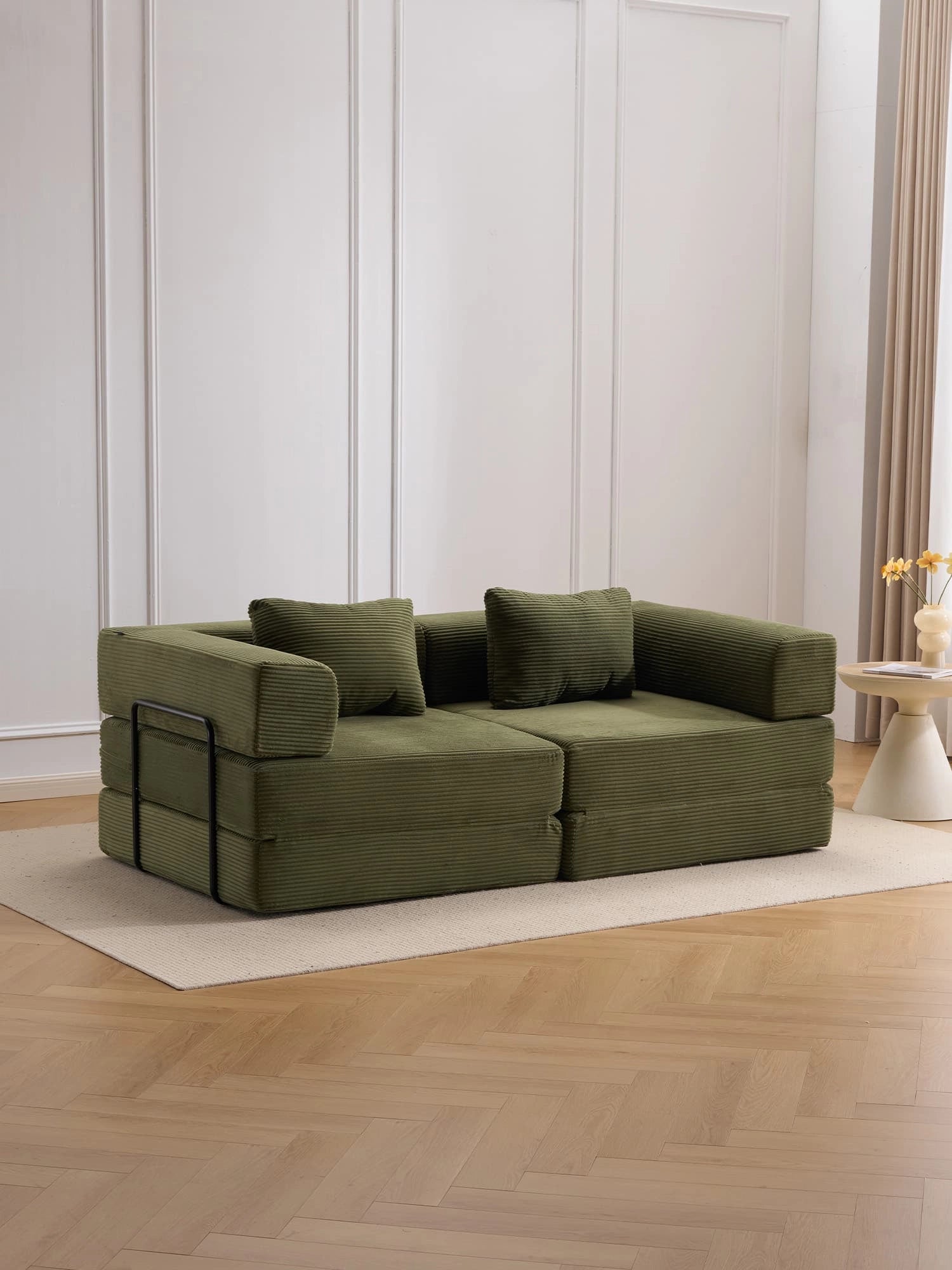 Atlas Canapé modulable sectionnel compressé