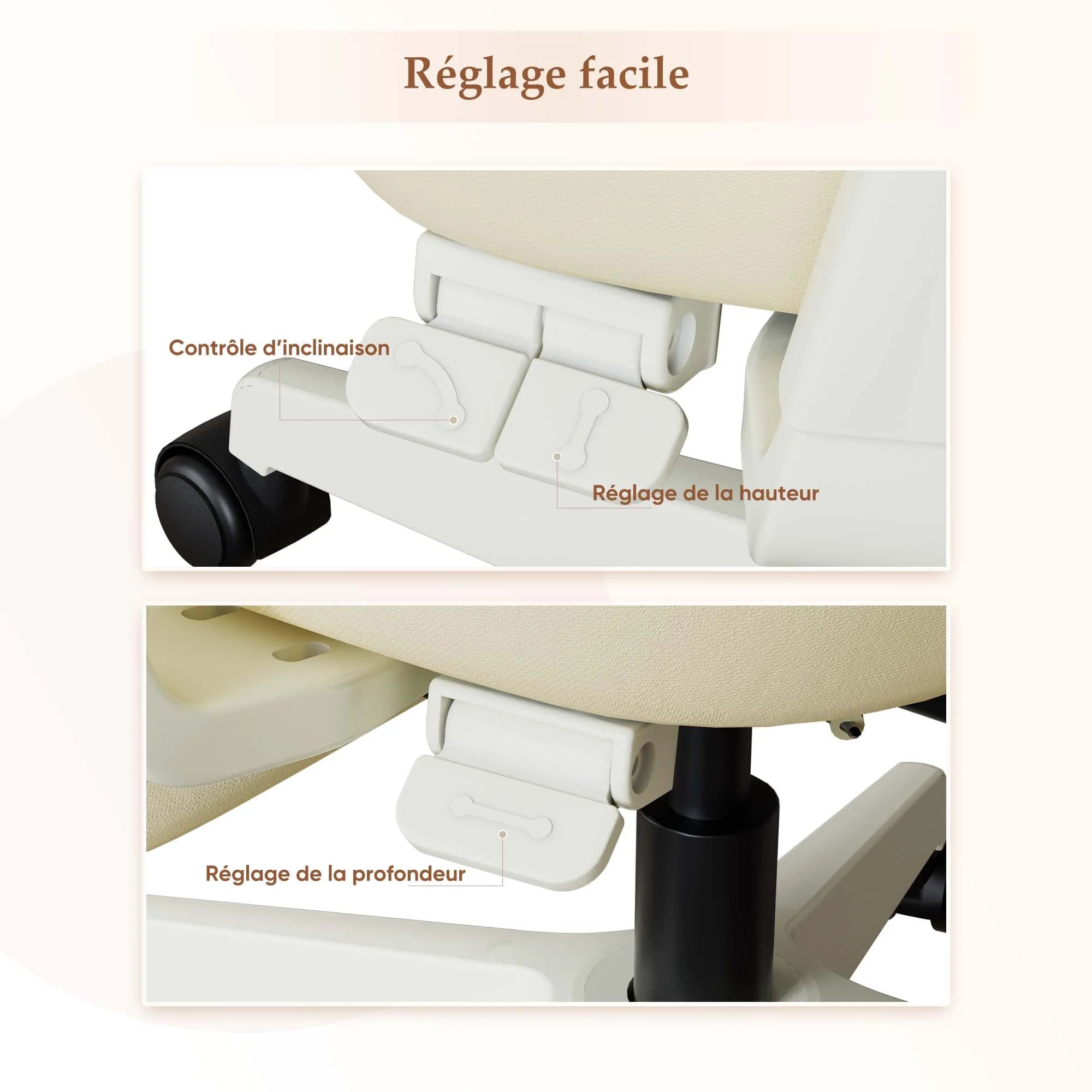 S3 Pro Chaise de bureau au design lifestyle coloré