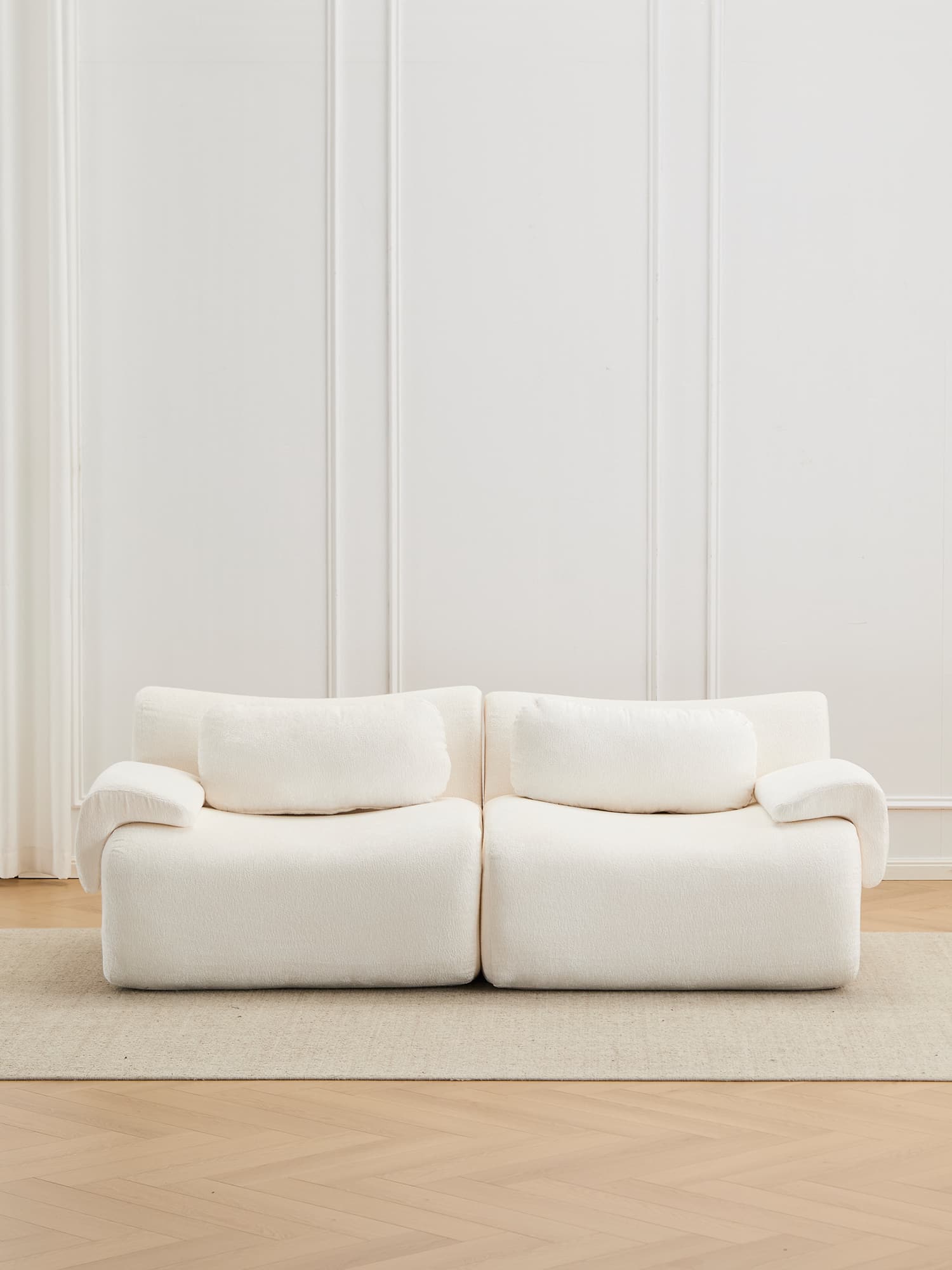 Nephele Canapé modulable sectionnel compressé