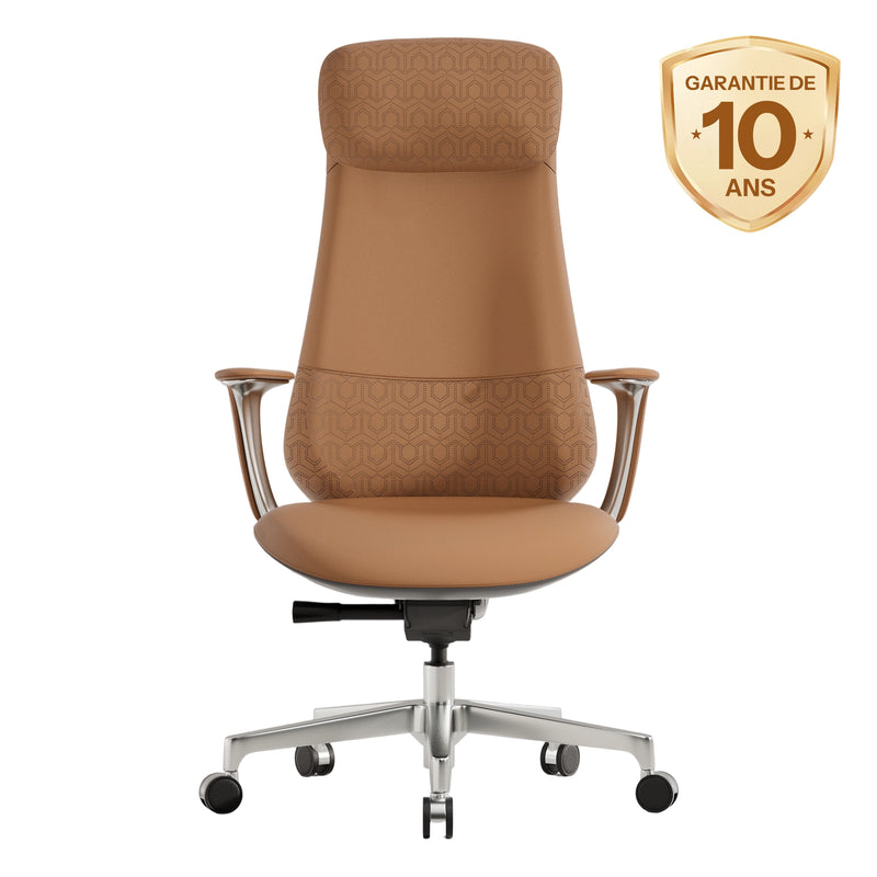 Omidi Neta Chaise en Cuir Premium avec Appuie-tête