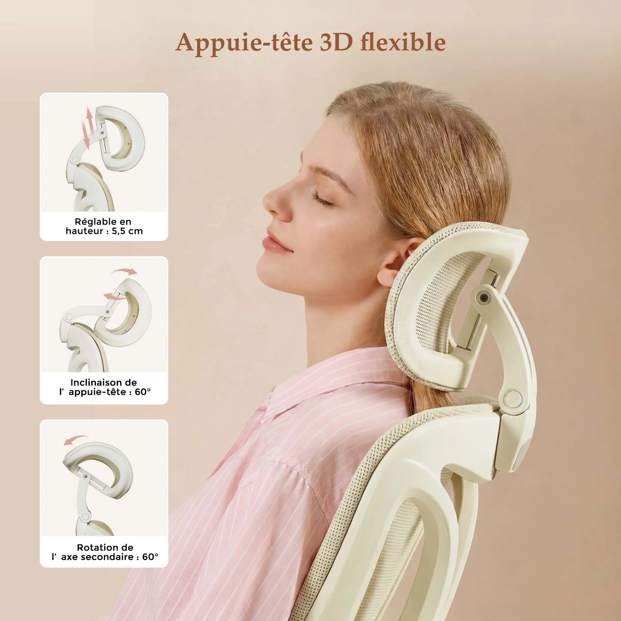 S3 Pro Chaise de bureau au design lifestyle coloré