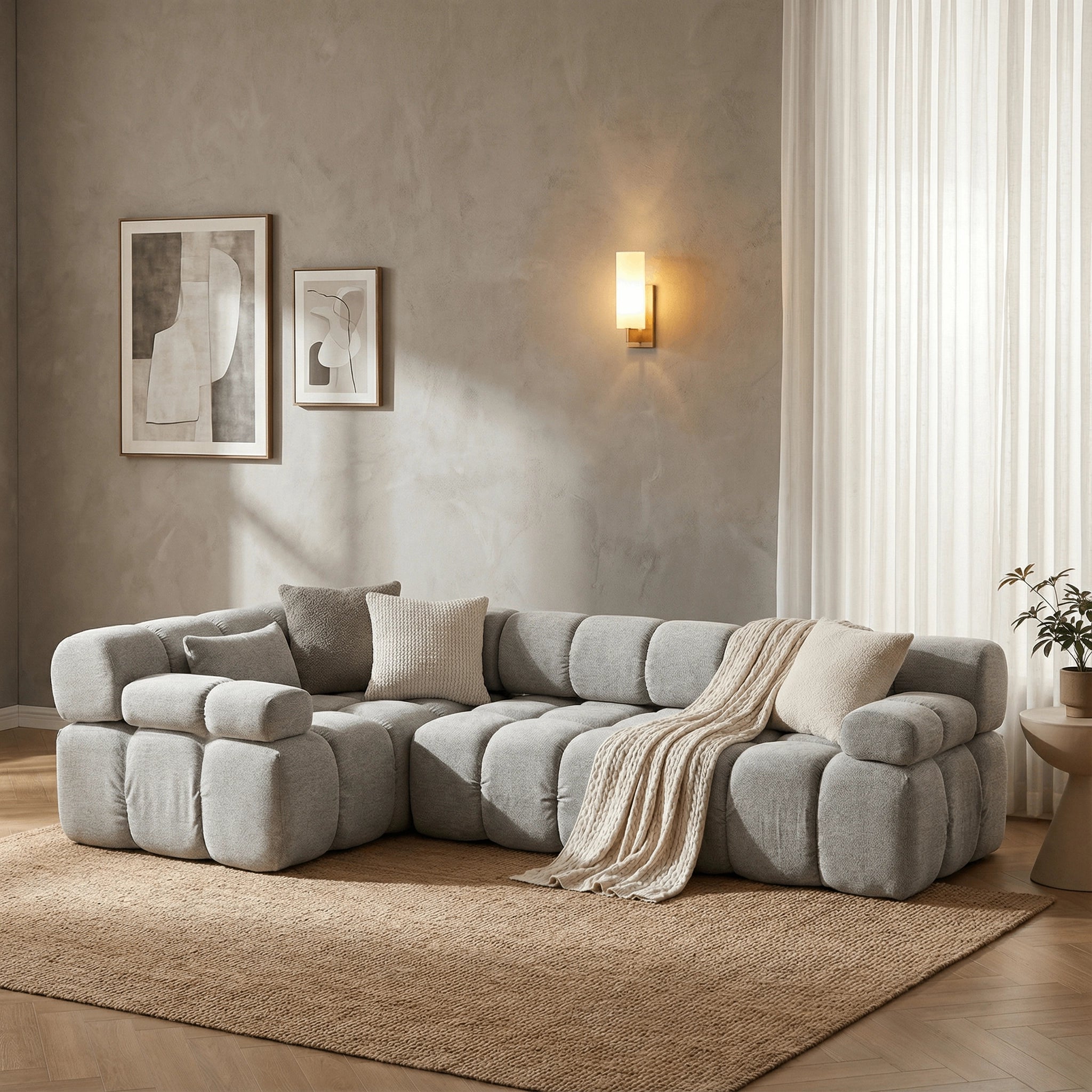 Dionysus Canapé Modulaire Sectionnel Compressé