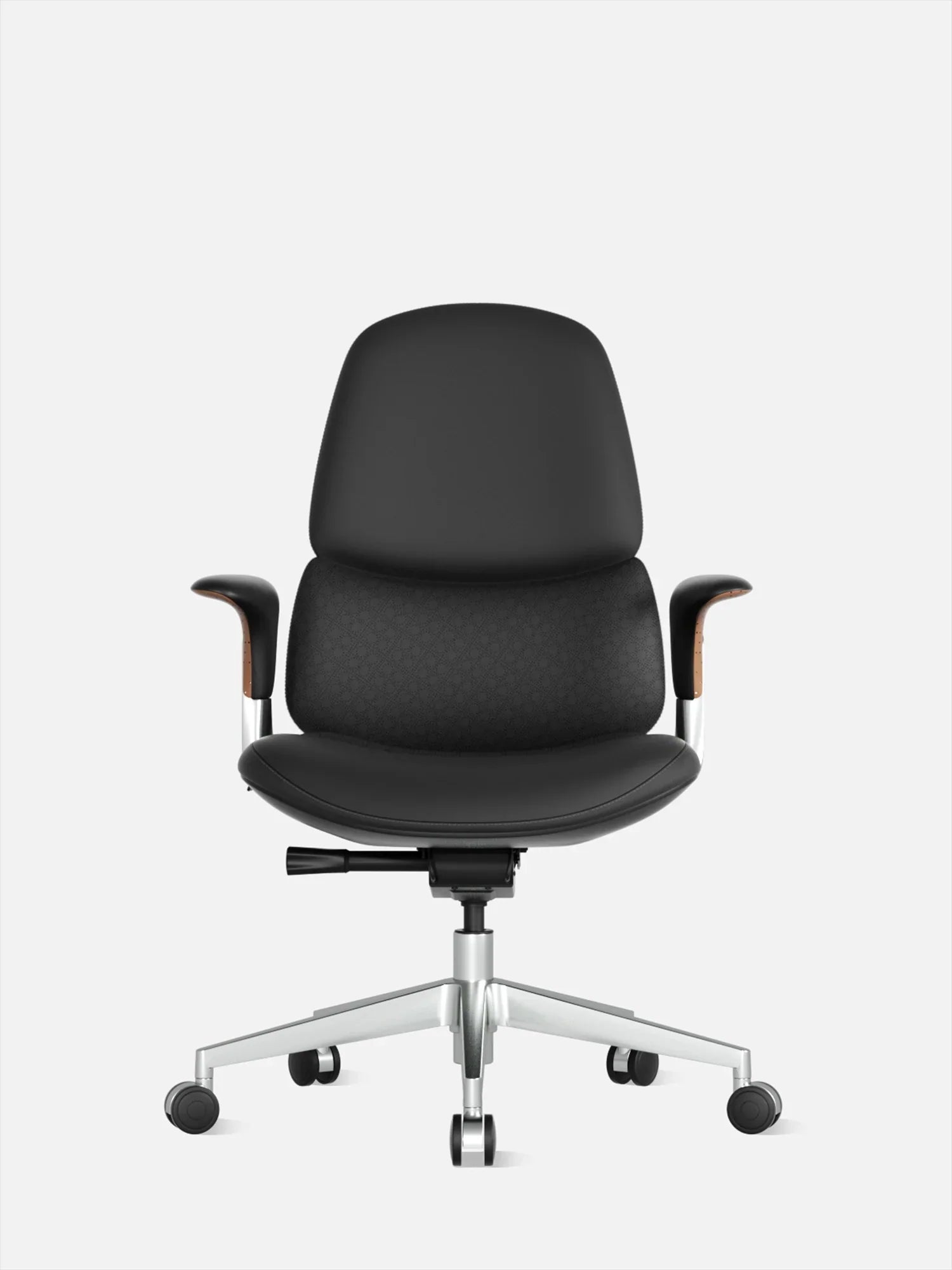 Nyla Chaise en Cuir Mi-Dossier avec Réglage Facile