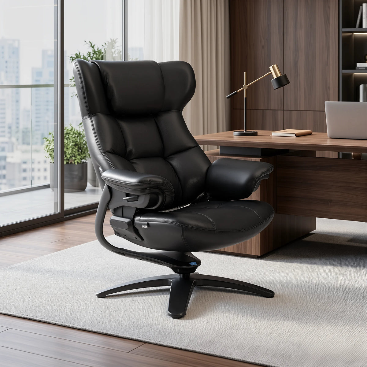 Mesa Fauteuil de détente avec repose-pieds