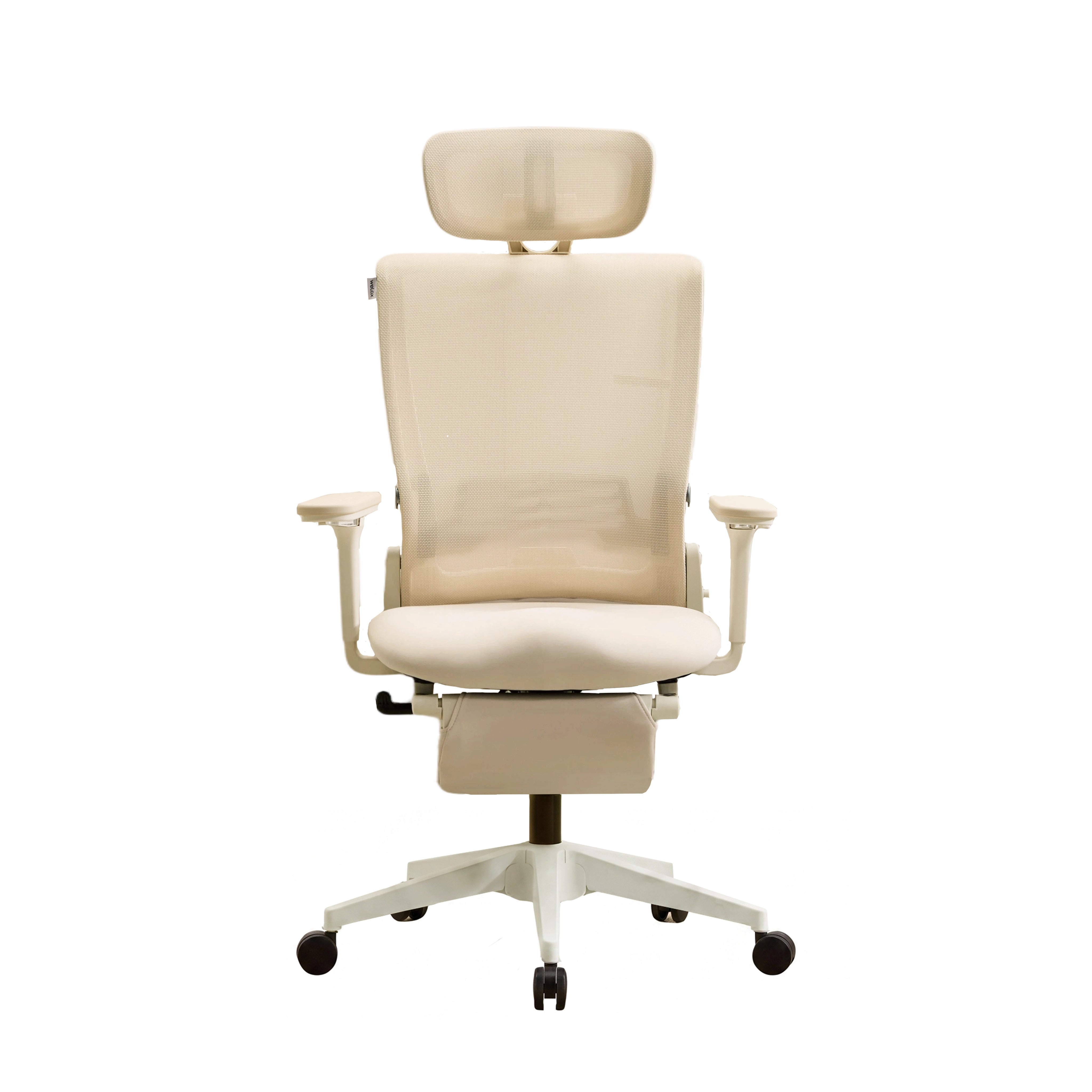 S4 Chaise de bureau ergonomique avec dossier rabattable