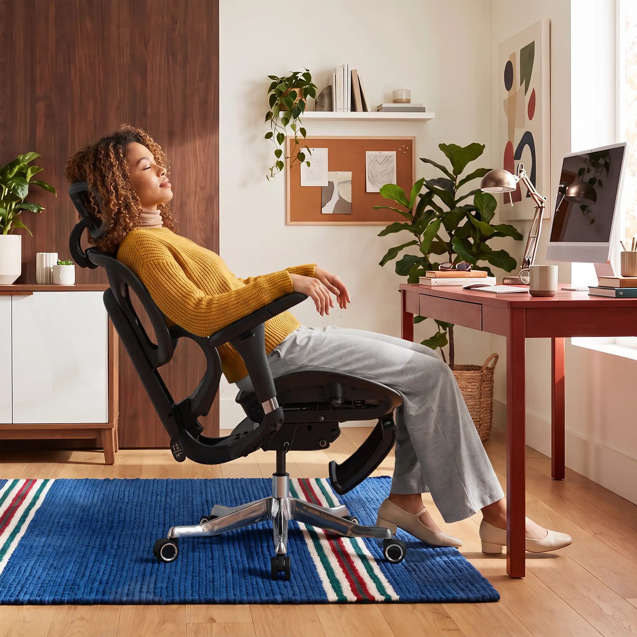 S9 Pro Chaise de bureau ergonomique avec réglage One-Touch